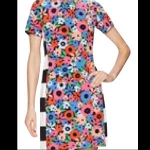 Alex & Alex Floral/Striped Dress